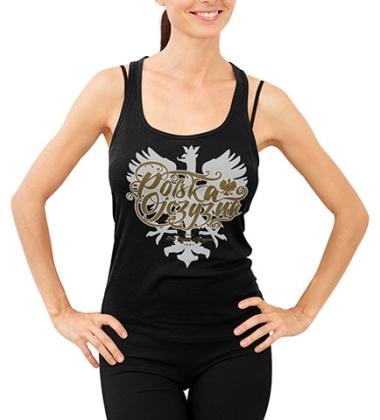 TANK TOP DAMSKI POLSKA OJCZYZNA BHO